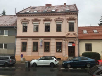 Budova, ve které sídlí pracoviště Kroměříž